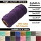 White Lion Macramé Cord – Cotton Rich Macrame Rope, 2 mm, 100 Feet, Yarn for Wall Decor, Crochet, Gift Wrapping, Wall Hanging, Plant Hangers, Handmade Crafts, Knitting